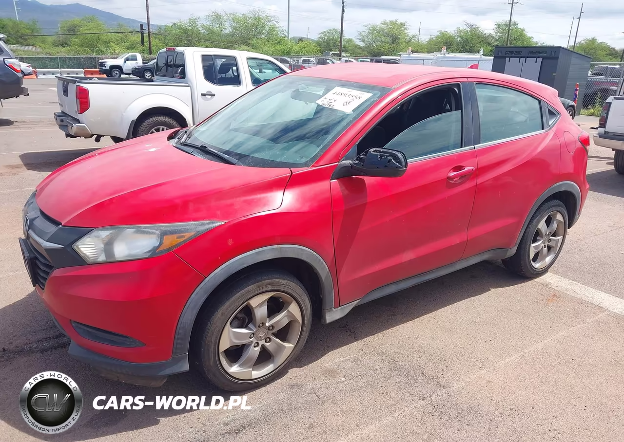 2018 Honda Hr-V Lx VIN:3CZRU5H30JM710774 - 2