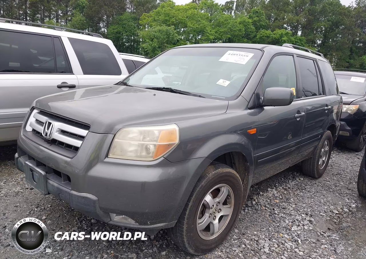 2007 Honda Pilot Ex VIN:5FNYF28447B031994 - 2