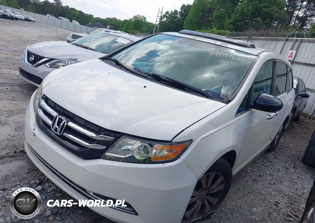 2015 Honda Odyssey Ex-L VIN:5FNRL5H64FB011212 - 2