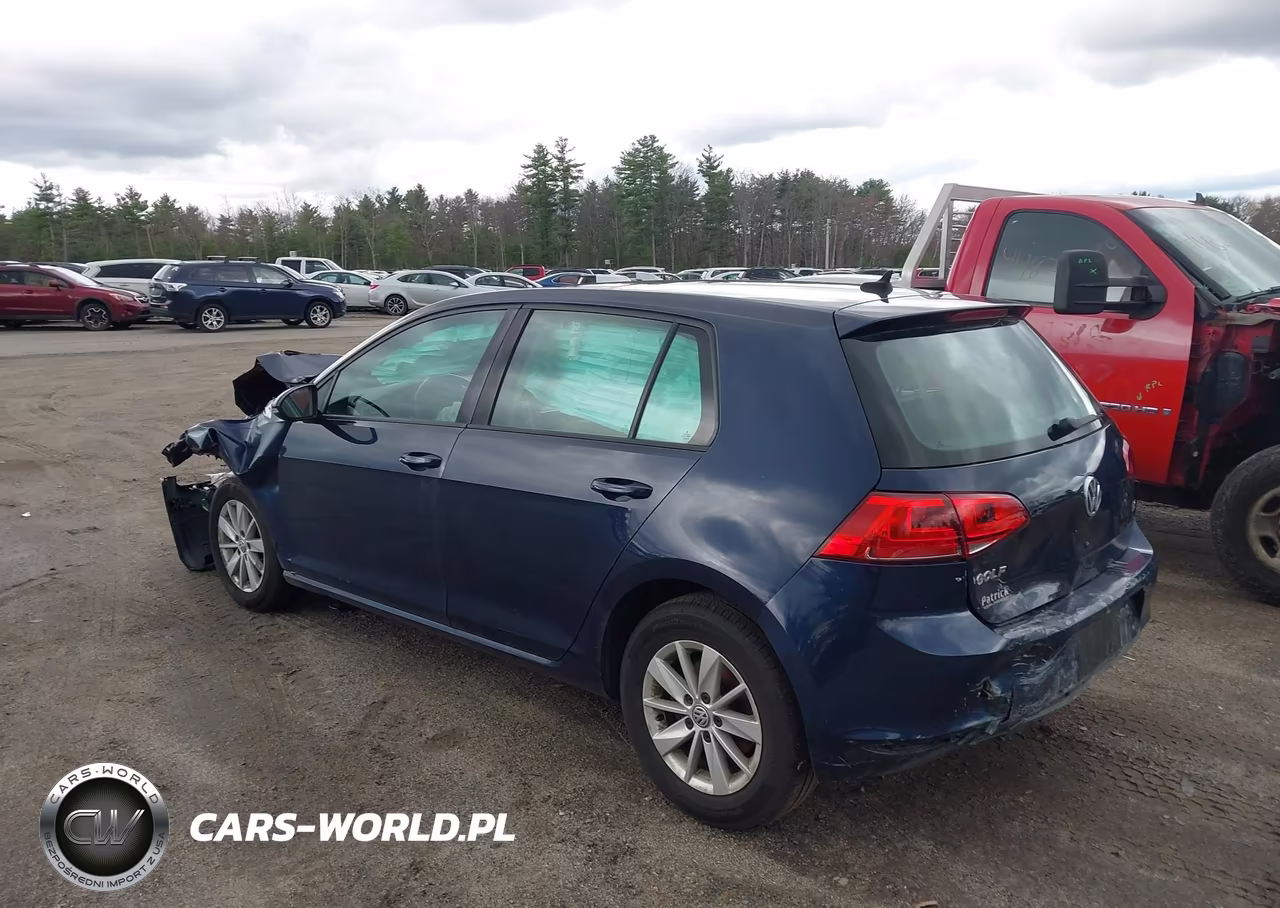 2015 Volkswagen Golf Tsi S 4-Door VIN:3VW217AU9FM011260 - 3