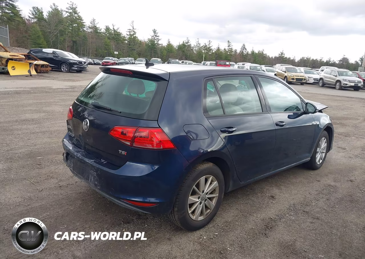 2015 Volkswagen Golf Tsi S 4-Door VIN:3VW217AU9FM011260 - 4