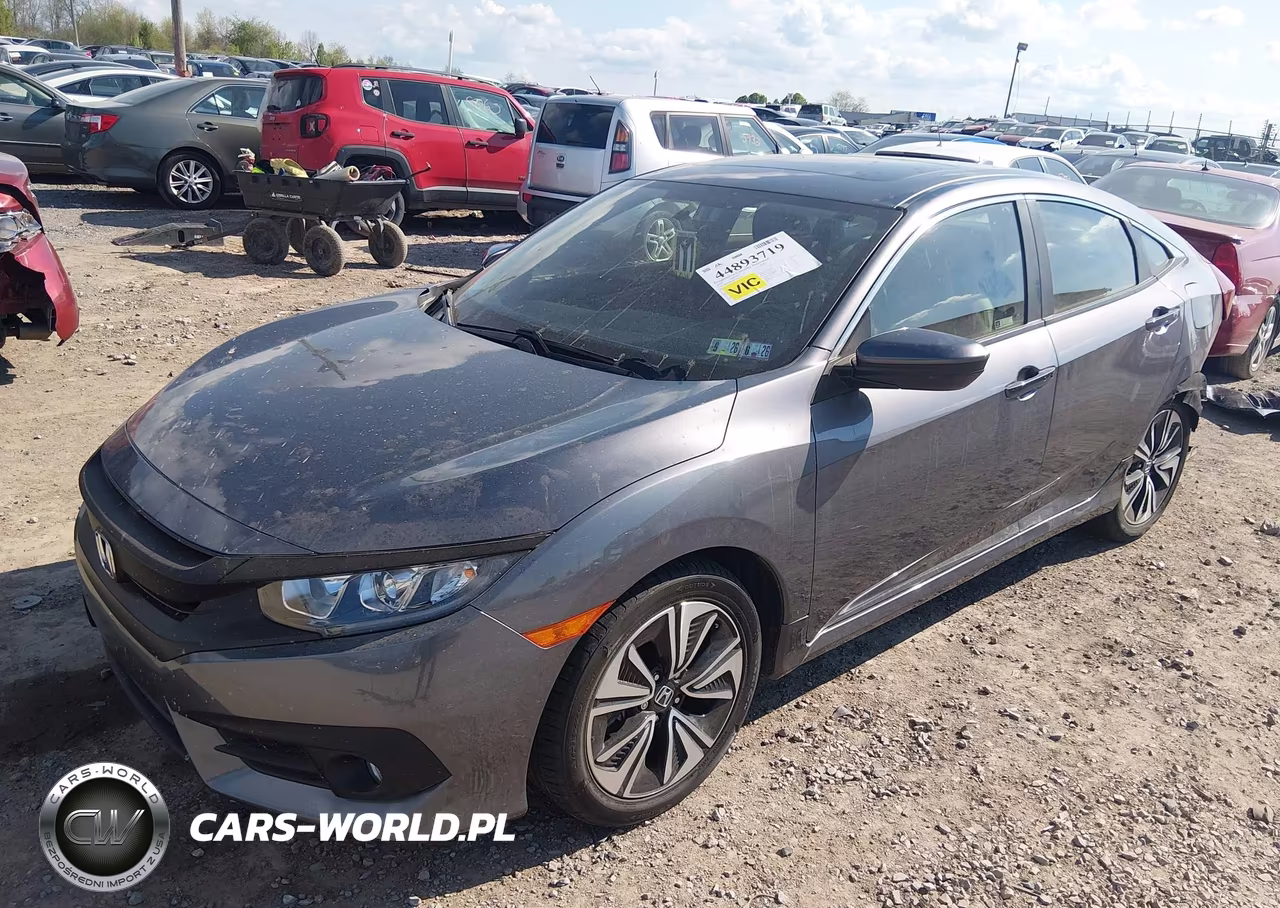 2018 Honda Civic Ex-T VIN:JHMFC1F38JX034378 - 2