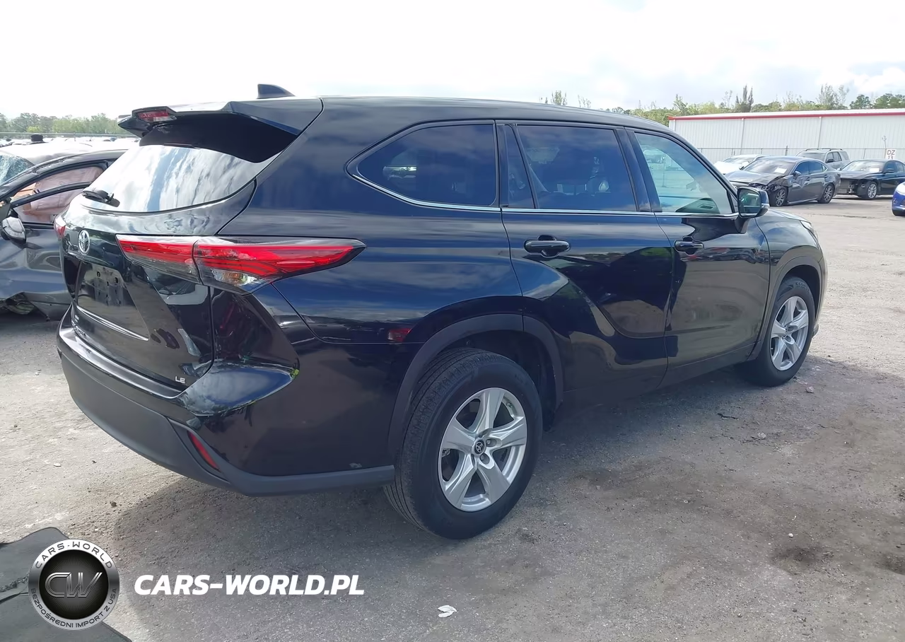 2022 Toyota Highlander Le VIN:5TDZZRAHXNS133407 - 4