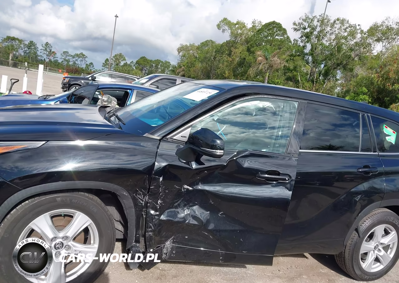 2022 Toyota Highlander Le VIN:5TDZZRAHXNS133407 - 6