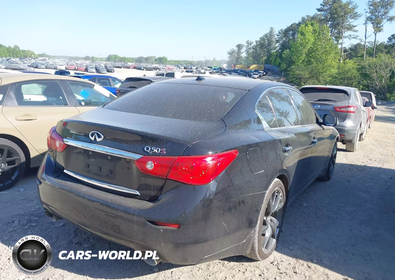 2015 Infiniti Q50 Sport VIN:JN1BV7AP4FM336107 - 4