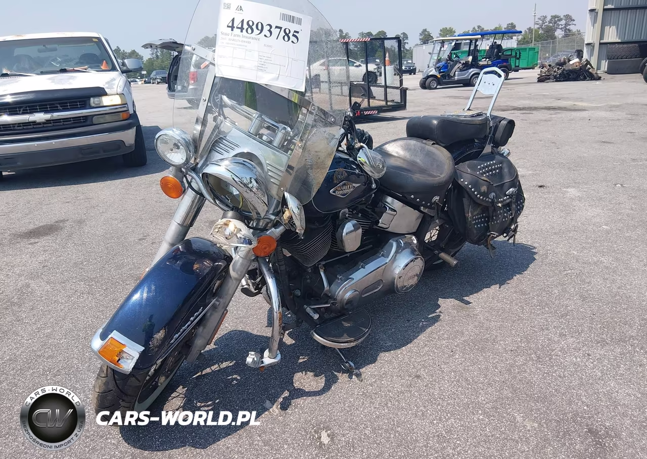 2013 Harley-Davidson Flstc Heritage Softail Classic VIN:1HD1BWV1XDB039741 - 2