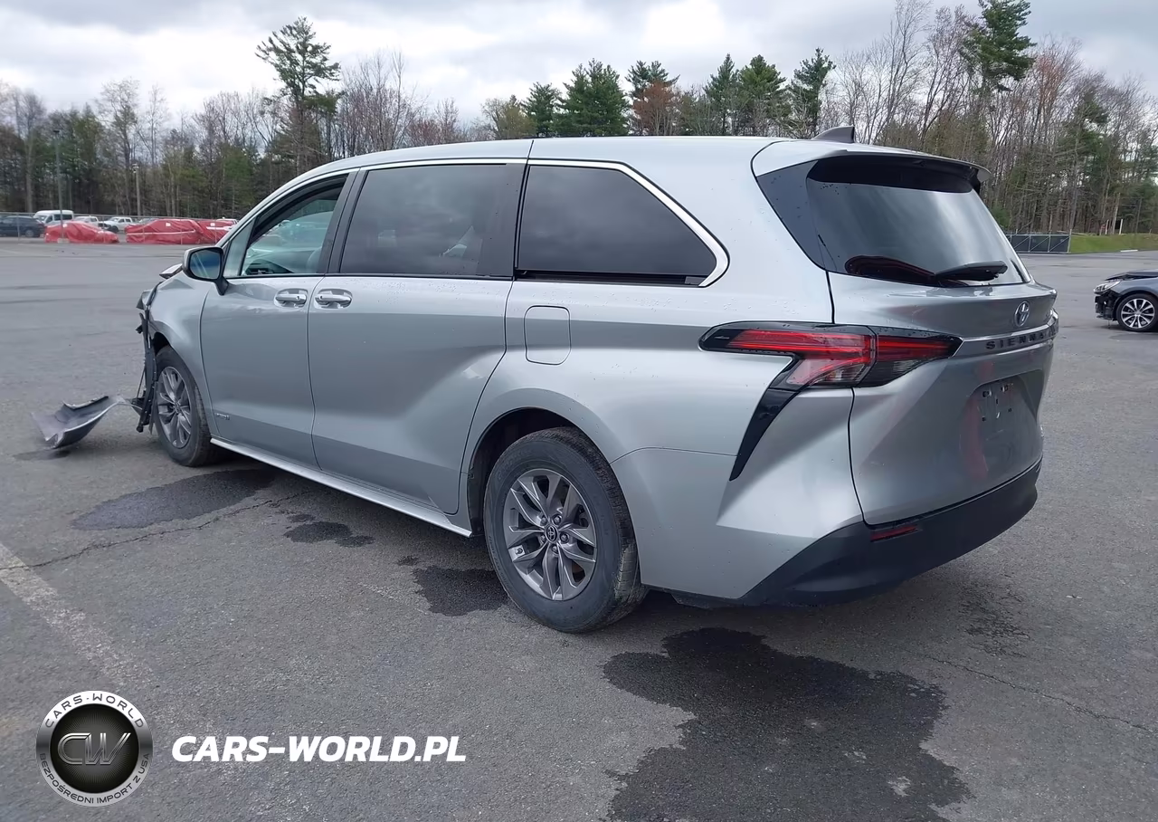 2021 Toyota Sienna Le VIN:5TDKRKEC4MS033874 - 3