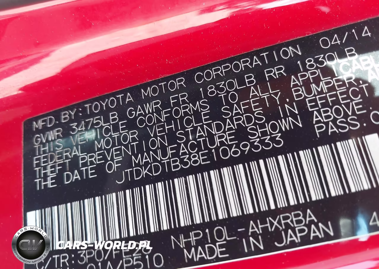 2014 Toyota Prius C Four-One-Three-Two VIN:JTDKDTB38E1069333 - 9