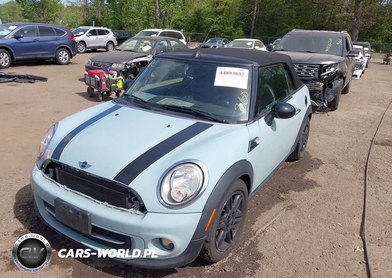 2012 Mini Cooper VIN:WMWZN3C59CT135320 - 2