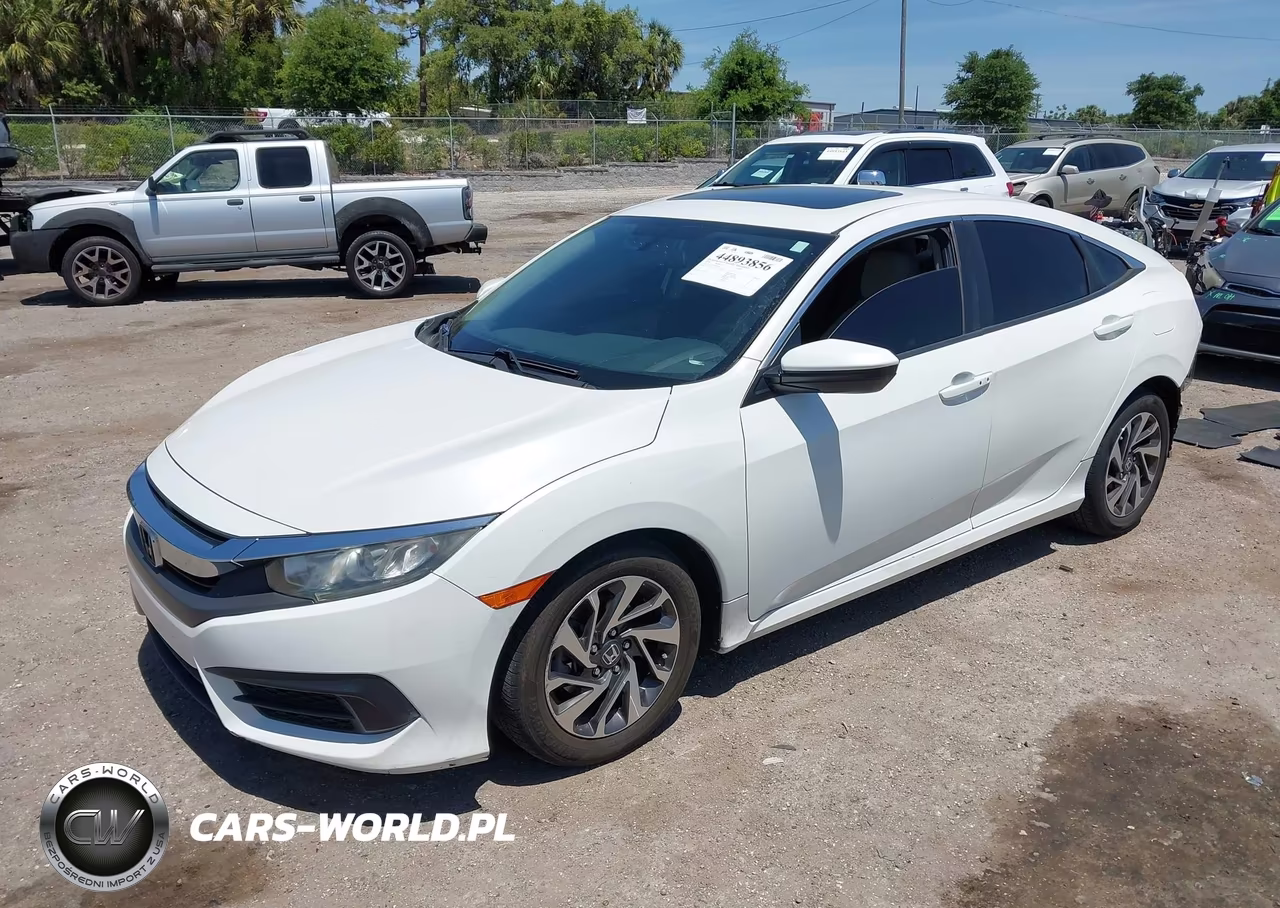 2018 Honda Civic Ex VIN:19XFC2F79JE001044 - 2
