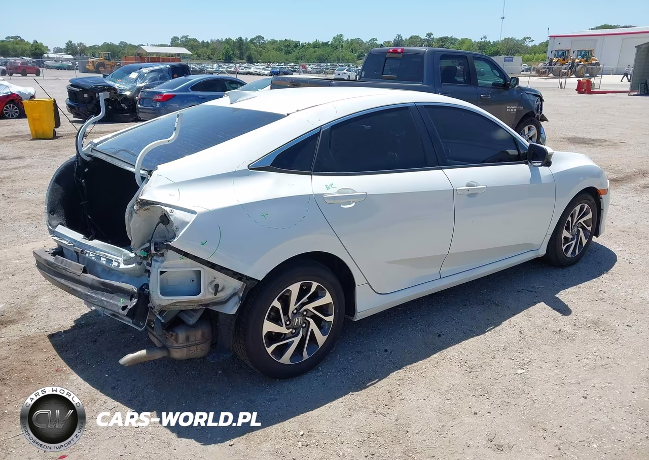2018 Honda Civic Ex VIN:19XFC2F79JE001044 - 4