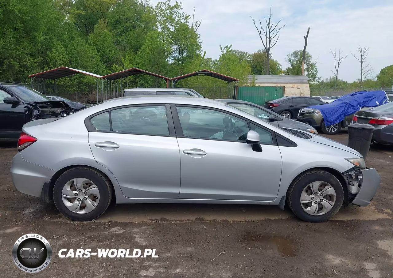2013 Honda Civic Lx VIN:2HGFB2F58DH540976 - 13