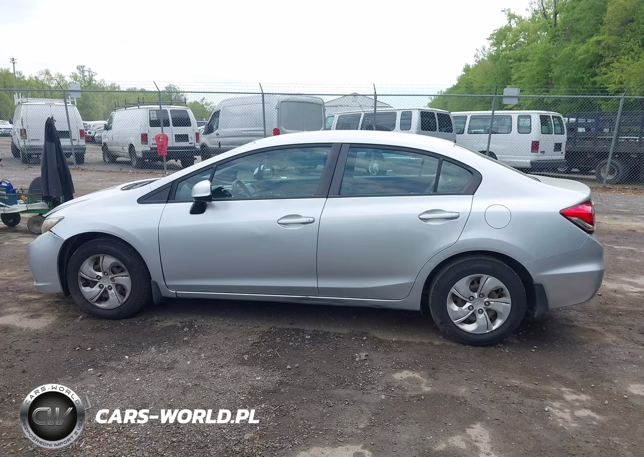 2013 Honda Civic Lx VIN:2HGFB2F58DH540976 - 14
