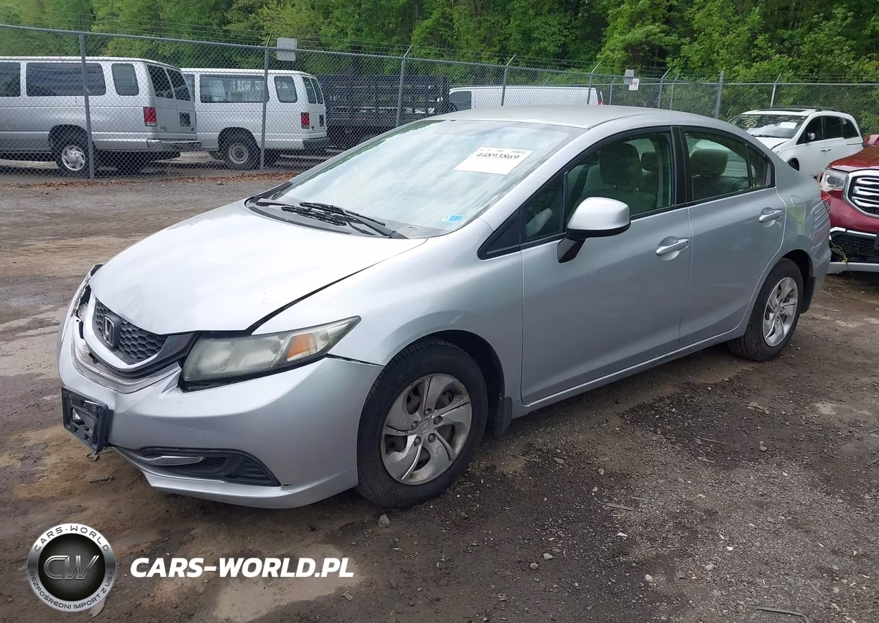 2013 Honda Civic Lx VIN:2HGFB2F58DH540976 - 2