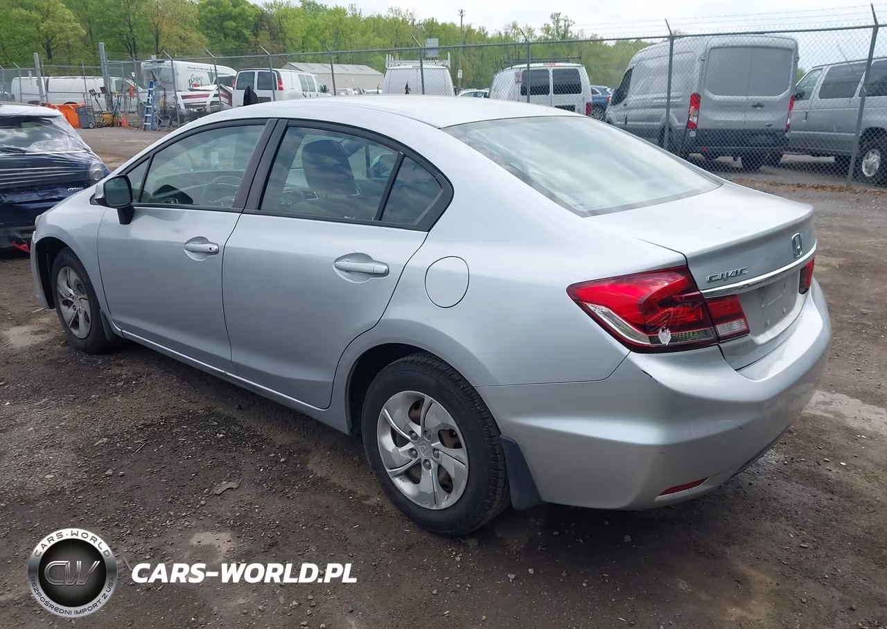 2013 Honda Civic Lx VIN:2HGFB2F58DH540976 - 3