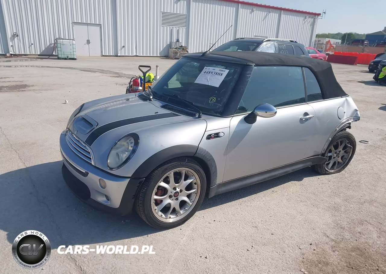 2007 Mini Cooper S VIN:WMWRH33527TL95524 - 2
