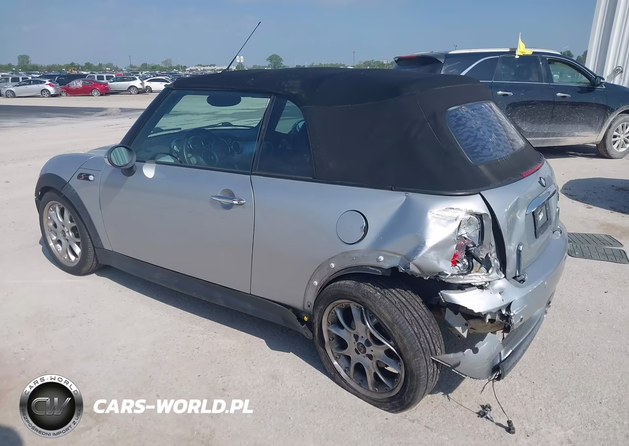 2007 Mini Cooper S VIN:WMWRH33527TL95524 - 3