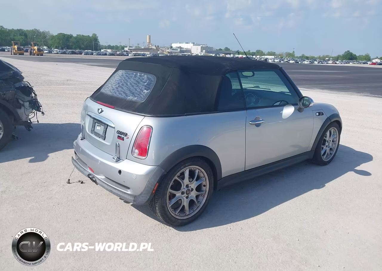 2007 Mini Cooper S VIN:WMWRH33527TL95524 - 4