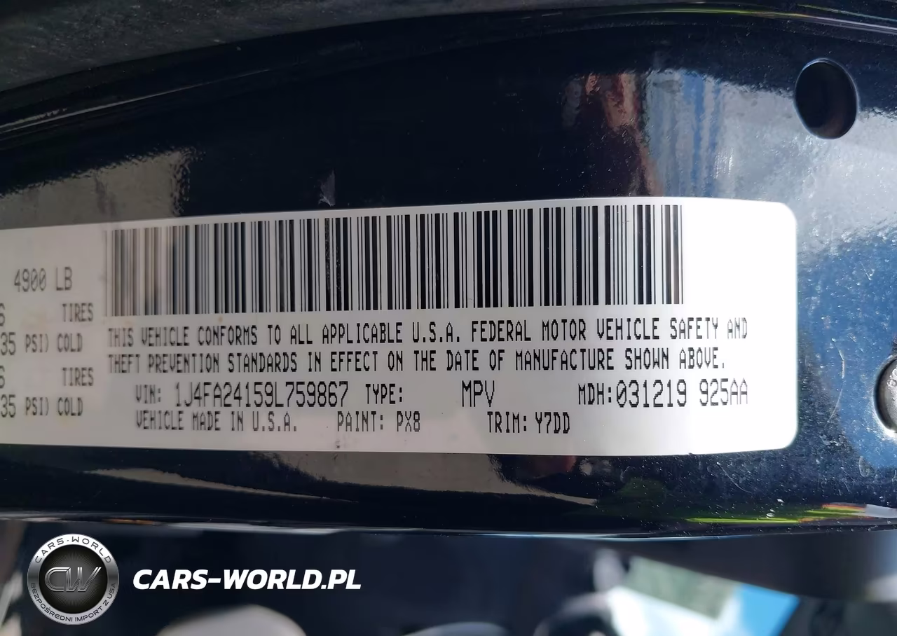 2009 Jeep Wrangler X VIN:1J4FA24159L759867 - 9