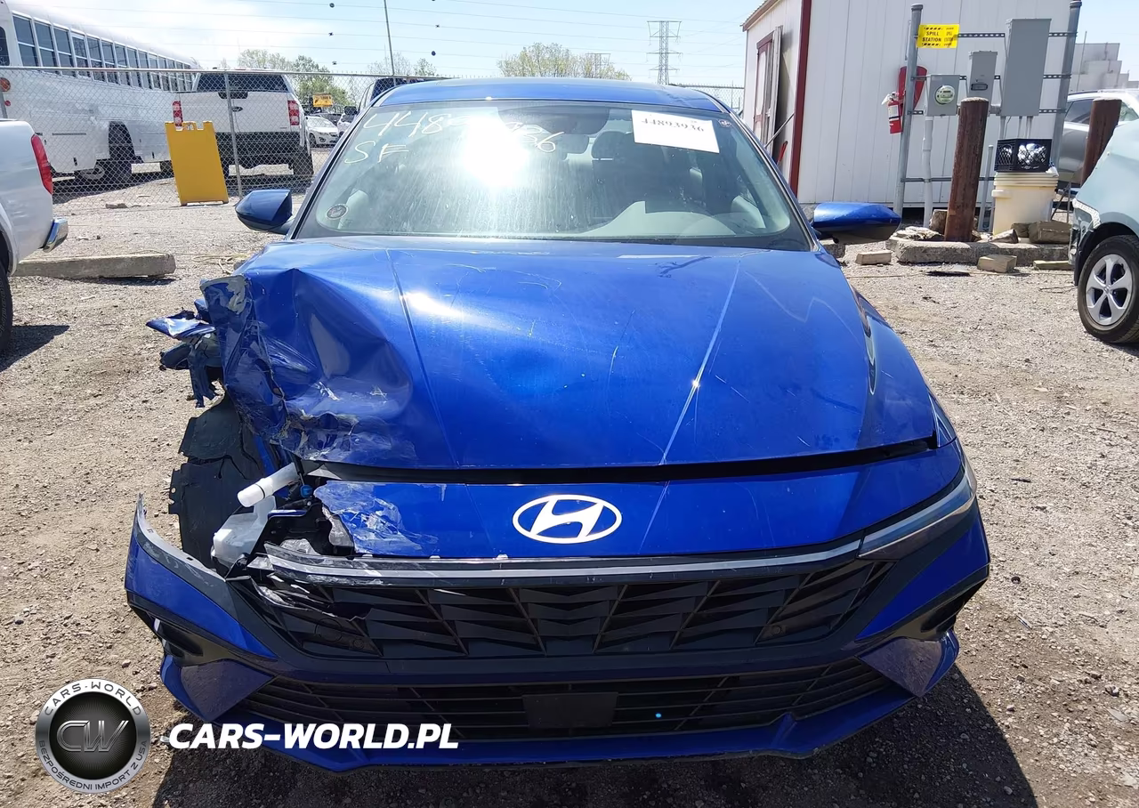 2024 Hyundai Elantra Sel VIN:KMHLS4DG1RU698187 - 12