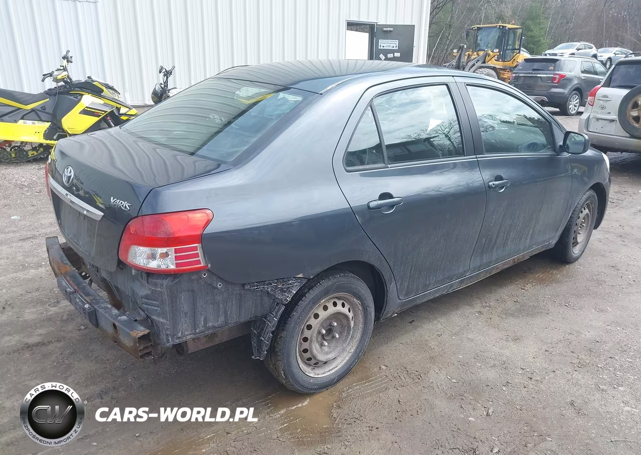 2010 Toyota Yaris VIN:JTDBT4K30A1369743 - 4