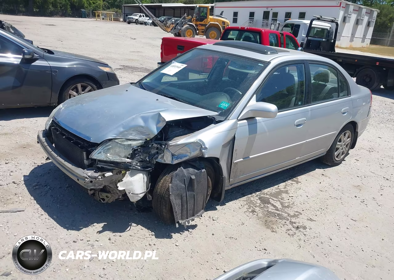 2003 Honda Civic Ex VIN:2HGES26753H608307 - 2