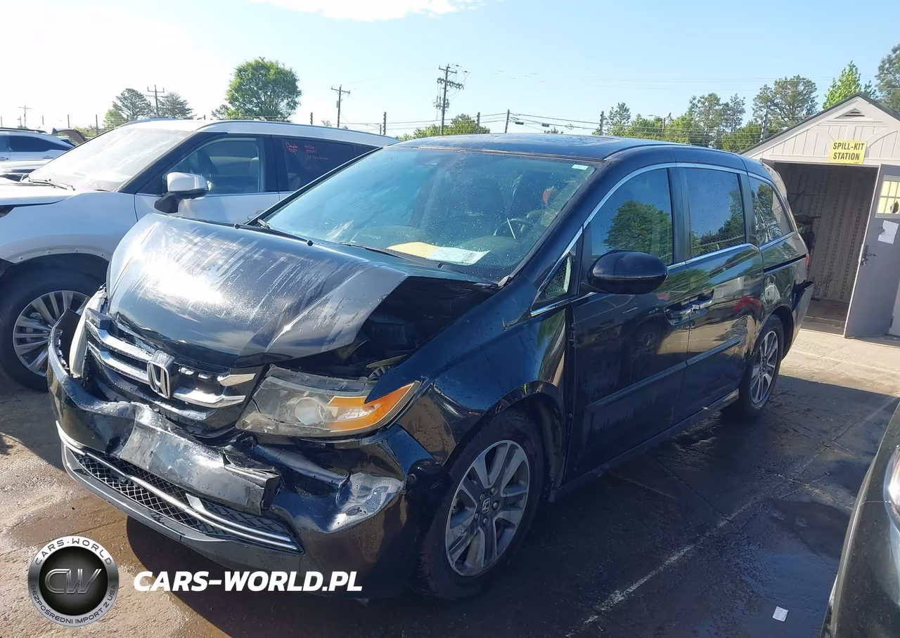 2015 Honda Odyssey Ex-L VIN:5FNRL5H61FB116614 - 2