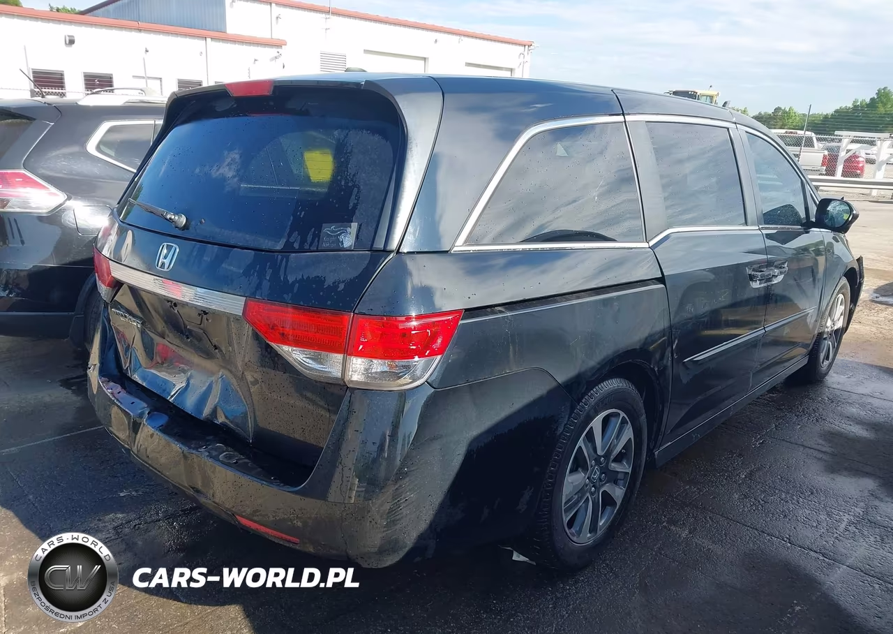 2015 Honda Odyssey Ex-L VIN:5FNRL5H61FB116614 - 4