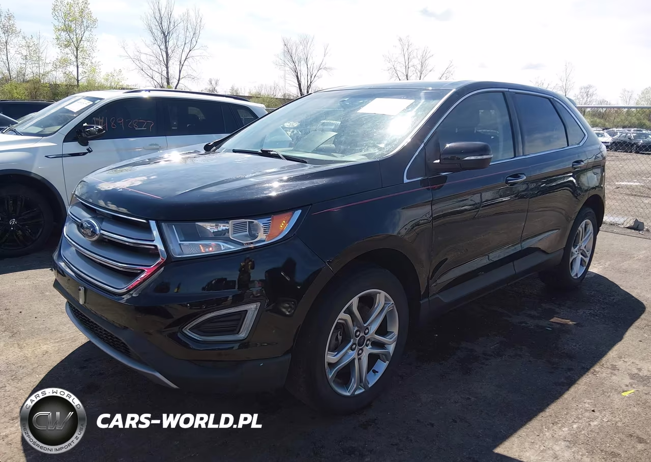 2017 Ford Edge Titanium VIN:2FMPK4K94HBC03474 - 2