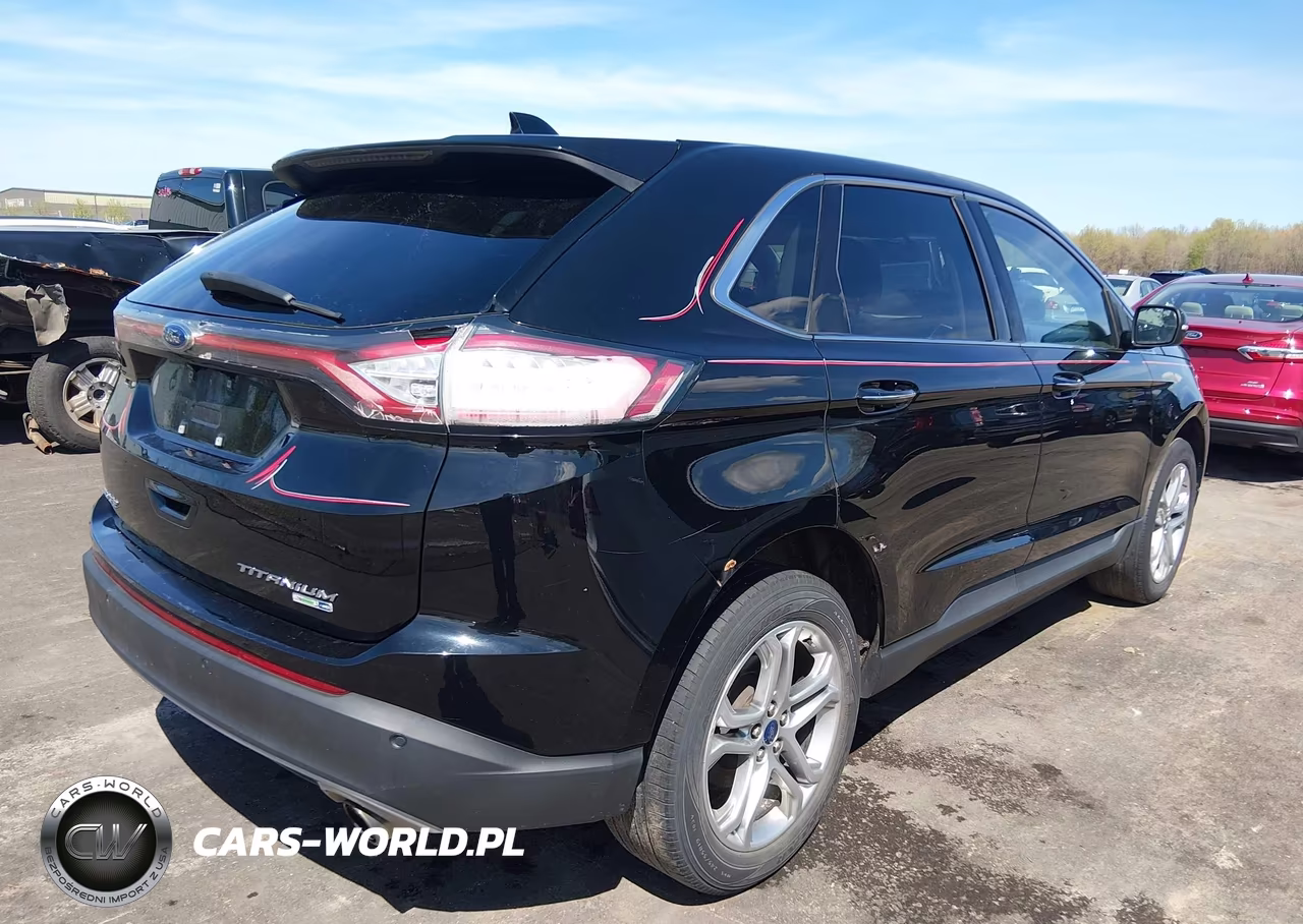 2017 Ford Edge Titanium VIN:2FMPK4K94HBC03474 - 4