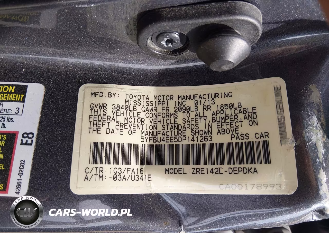 2013 Toyota Corolla L VIN:5YFBU4EE5DP141263 - 9