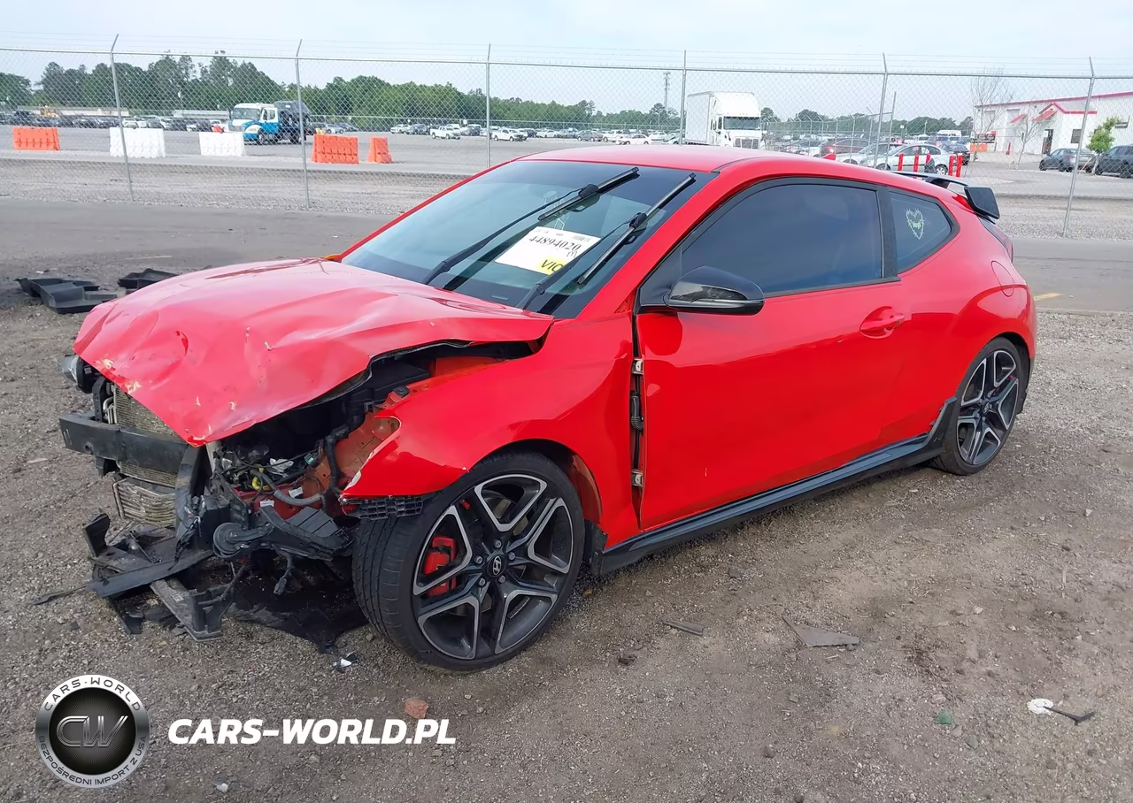 2020 Hyundai Veloster N VIN:KMHT36AH3LU005133 - 2