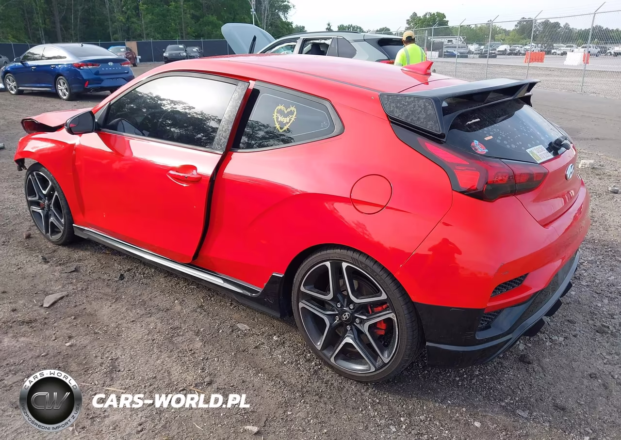 2020 Hyundai Veloster N VIN:KMHT36AH3LU005133 - 3