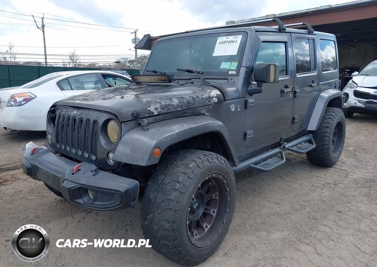 2017 Jeep Wrangler Unlimited Sport 4X4 VIN:1C4BJWDG4HL634972 - 2