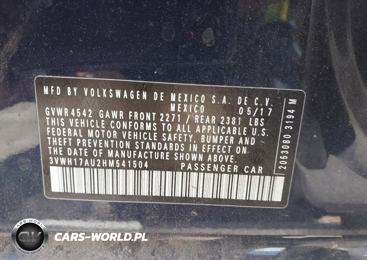 2017 Volkswagen Golf Alltrack Tsi S-Tsi Se-Tsi Sel VIN:3VWH17AU2HM541504 - 9