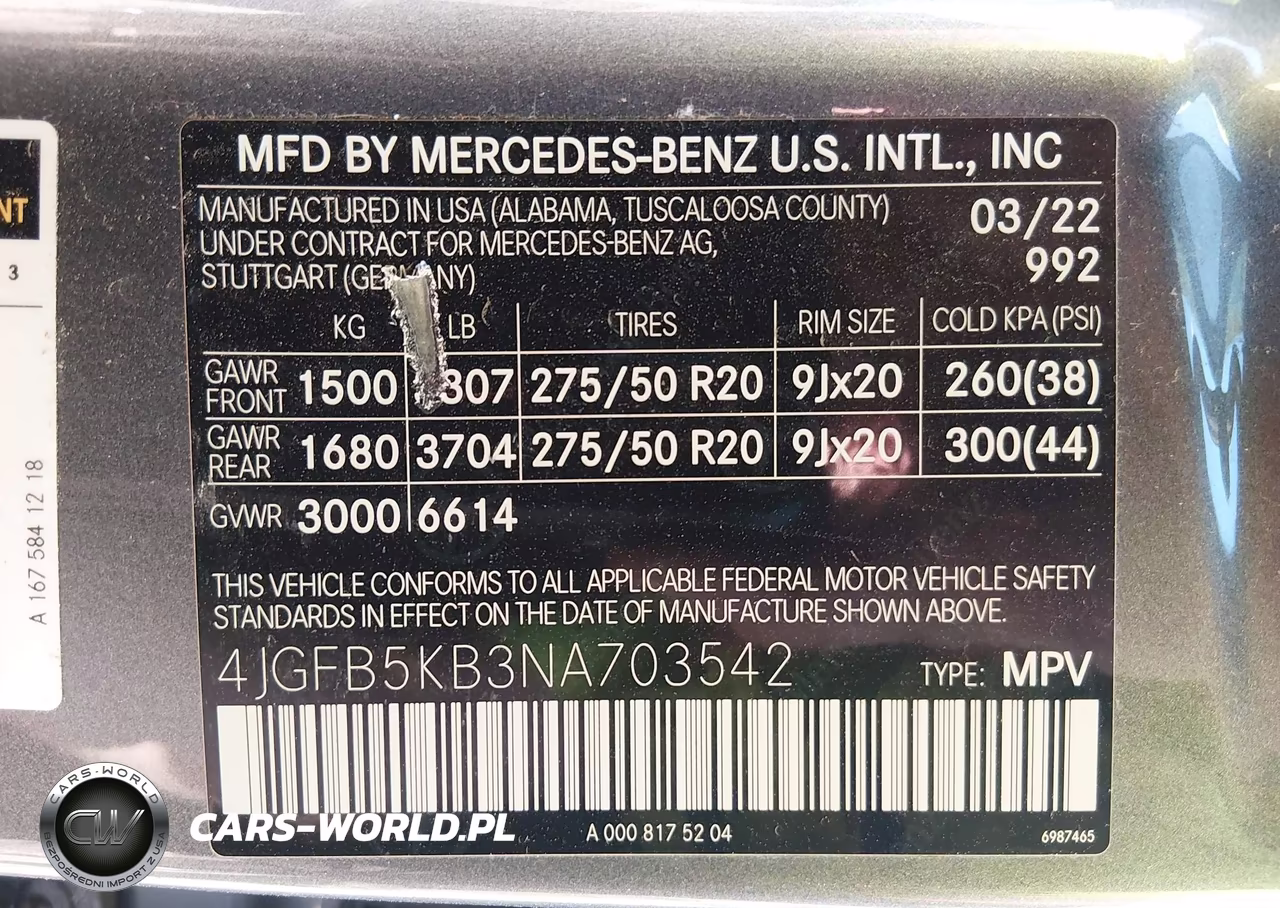 2022 Mercedes-Benz Gle 450 4Matic VIN:4JGFB5KB3NA703542 - 9