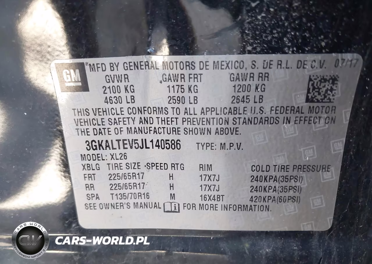 2018 GMC Terrain Sle VIN:3GKALTEV5JL140586 - 9