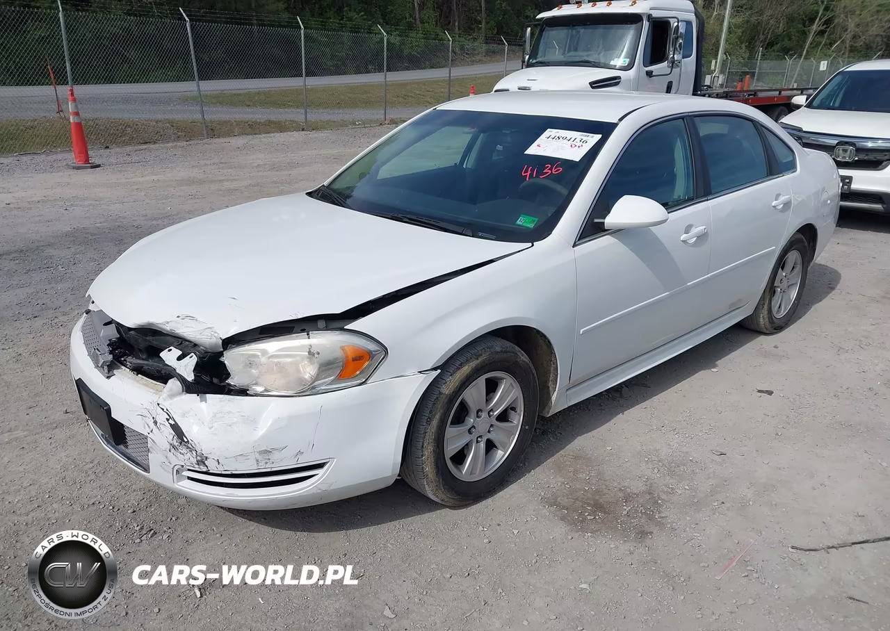 2012 Chevrolet Impala Ls VIN:2G1WF5E34C1301557 - 2
