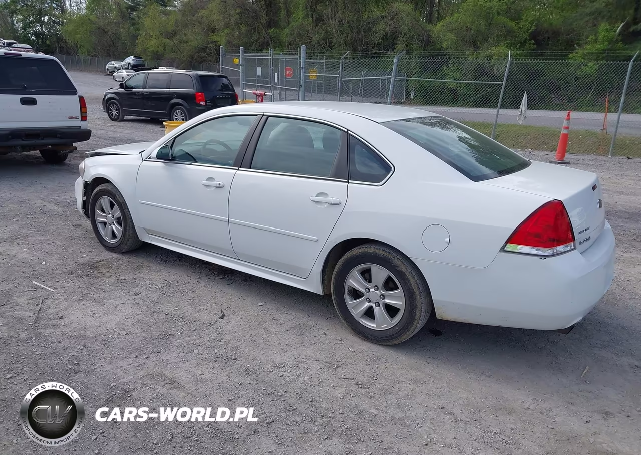 2012 Chevrolet Impala Ls VIN:2G1WF5E34C1301557 - 3