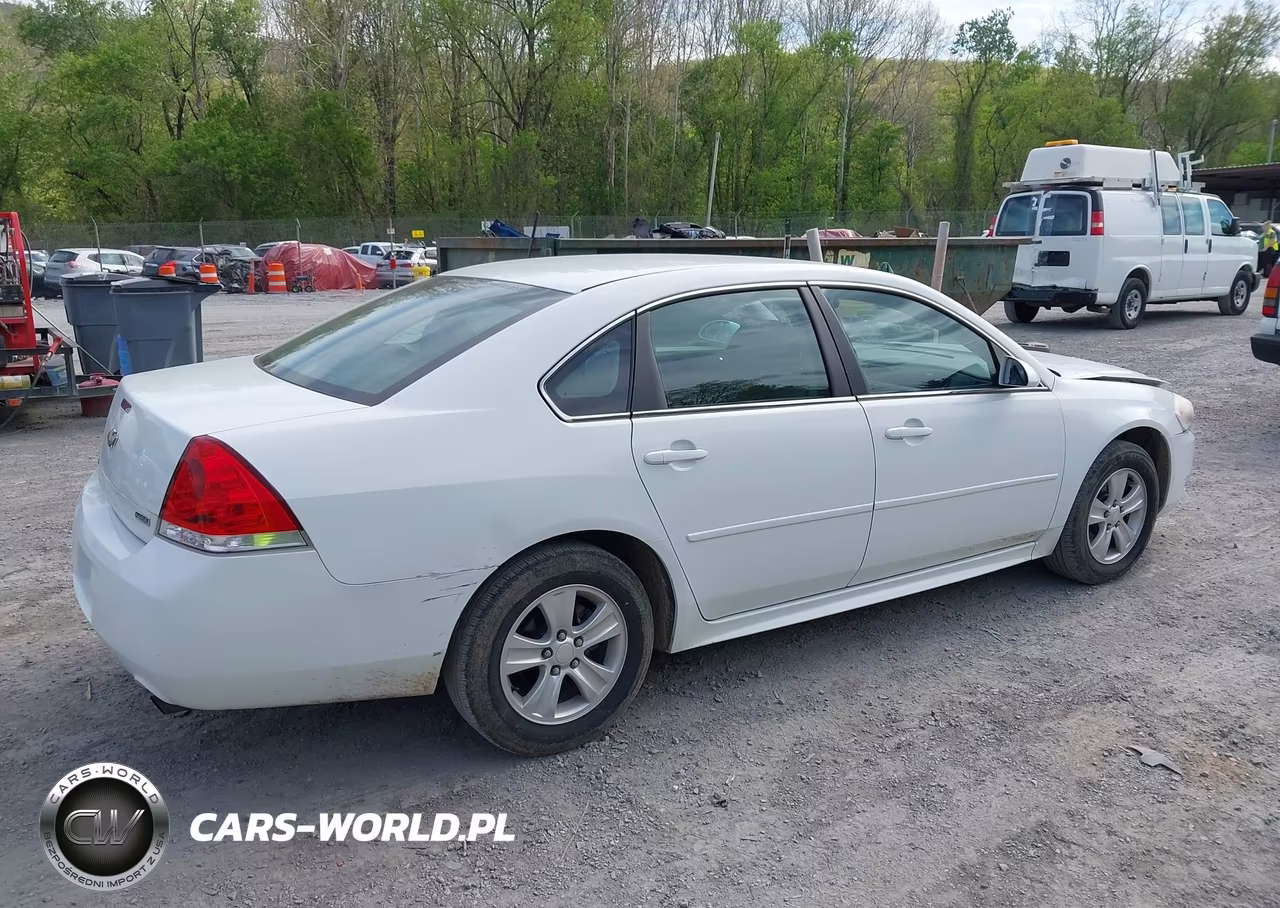 2012 Chevrolet Impala Ls VIN:2G1WF5E34C1301557 - 4