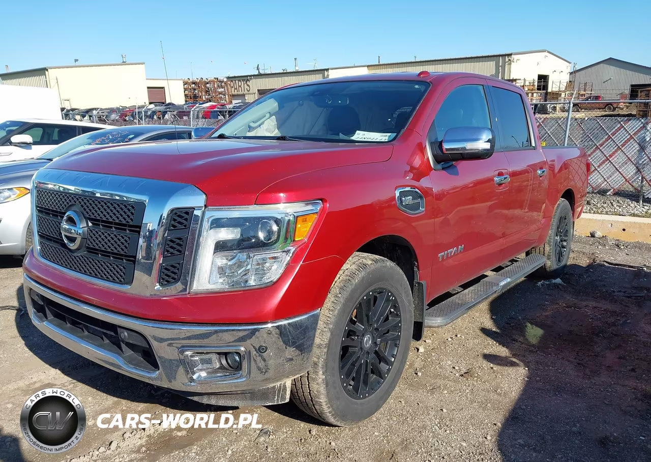 2017 Nissan Titan Sl VIN:1N6AA1E69HN529575 - 2