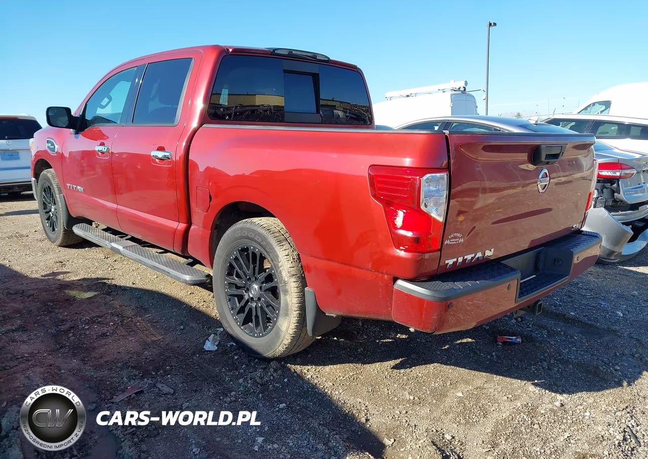 2017 Nissan Titan Sl VIN:1N6AA1E69HN529575 - 3
