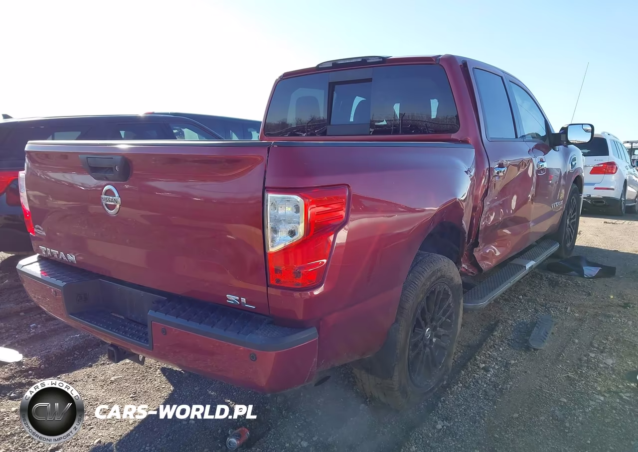 2017 Nissan Titan Sl VIN:1N6AA1E69HN529575 - 4