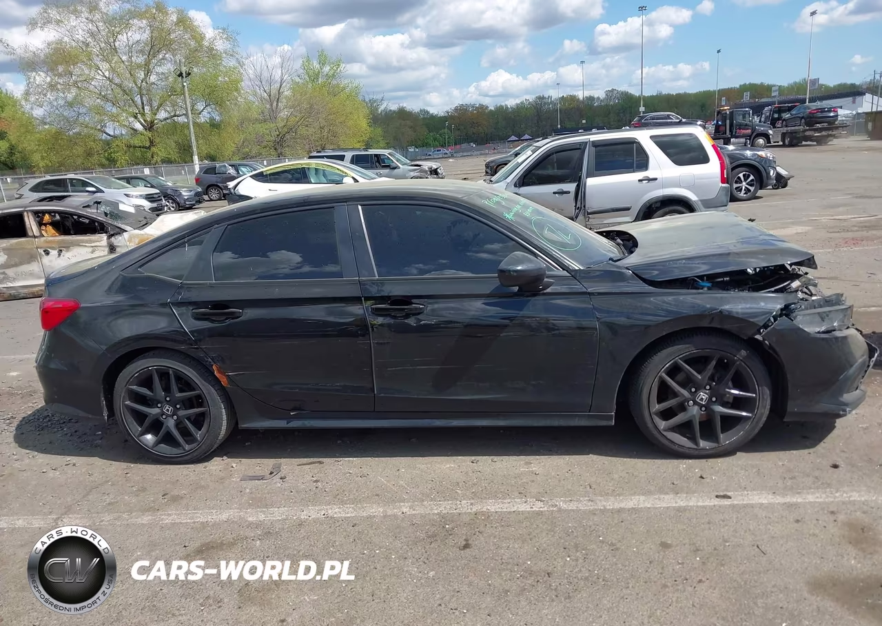 2022 Honda Civic Sport VIN:2HGFE2F51NH539113 - 13
