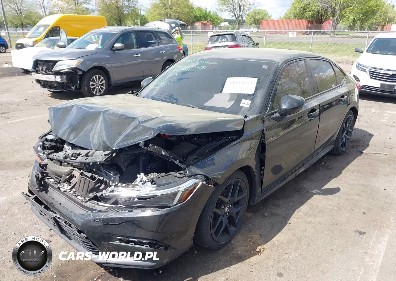 2022 Honda Civic Sport VIN:2HGFE2F51NH539113 - 2