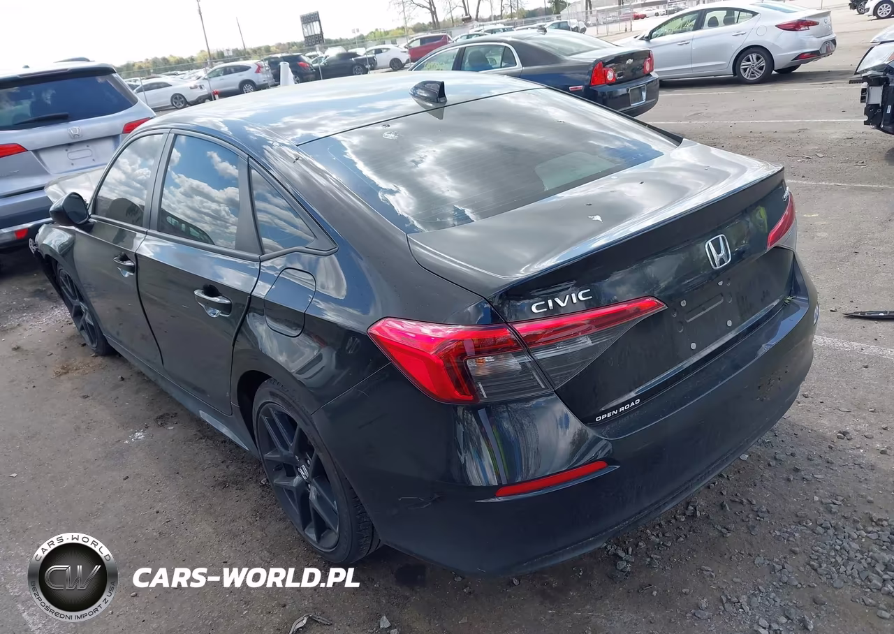 2022 Honda Civic Sport VIN:2HGFE2F51NH539113 - 3