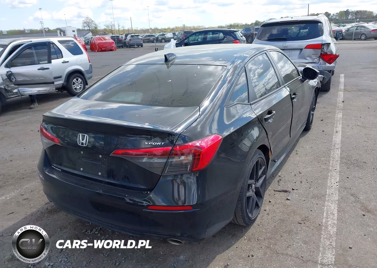 2022 Honda Civic Sport VIN:2HGFE2F51NH539113 - 4