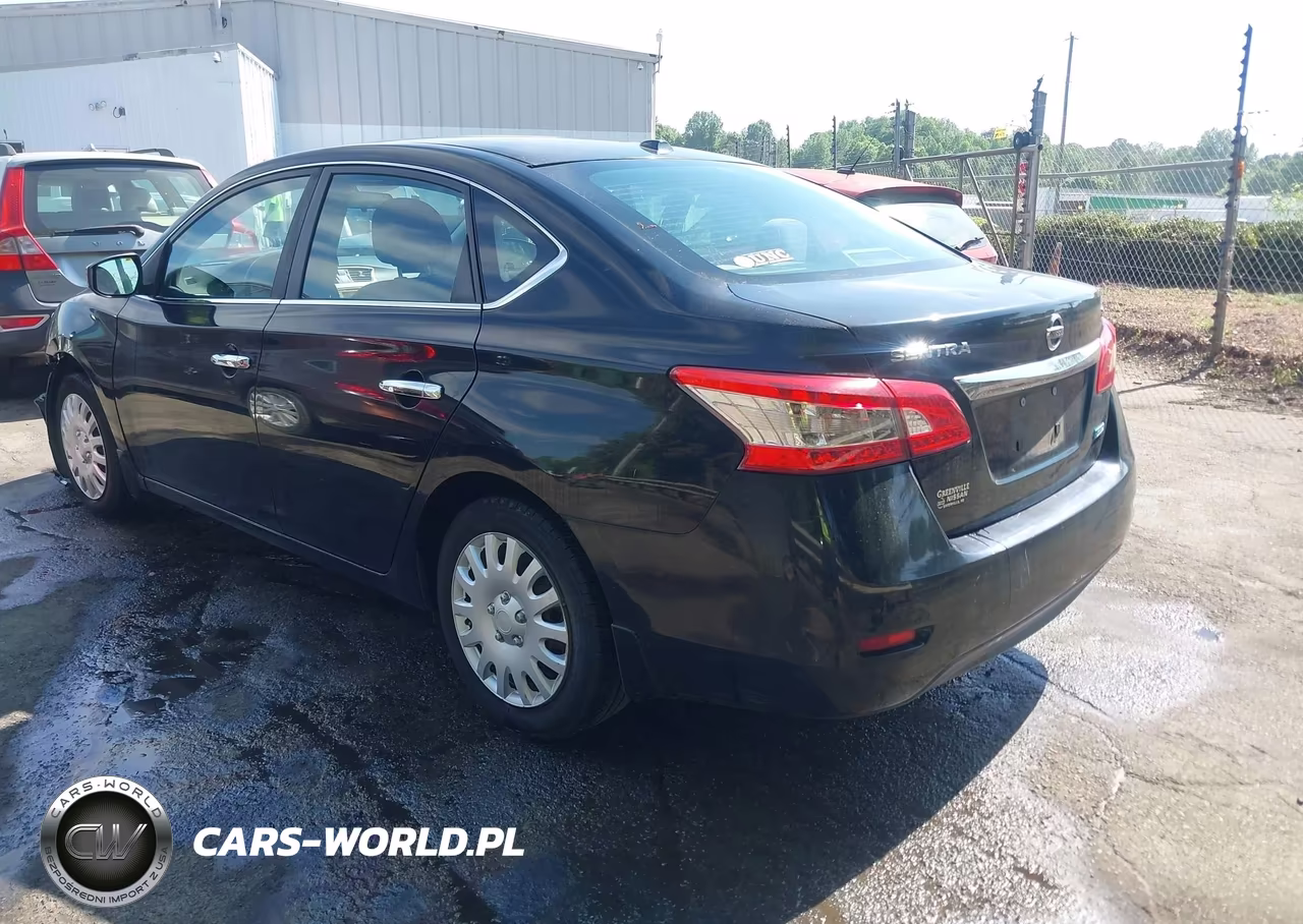 2013 Nissan Sentra Sv VIN:3N1AB7AP2DL630309 - 3
