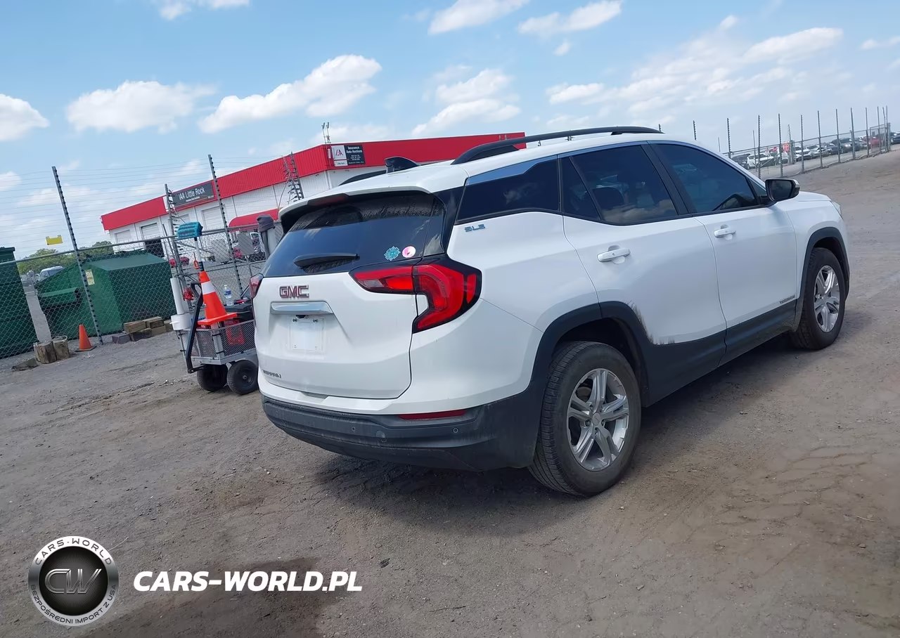 2021 GMC Terrain Fwd Sle VIN:3GKALMEVXML360087 - 4