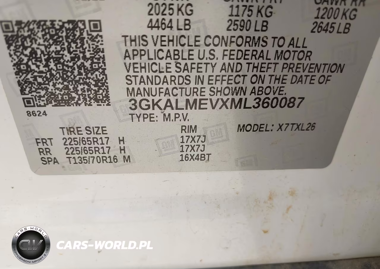 2021 GMC Terrain Fwd Sle VIN:3GKALMEVXML360087 - 9